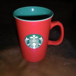 2024 Starbucks Holiday Red & Green Tall 10 fl oz Coffee Tea Mug